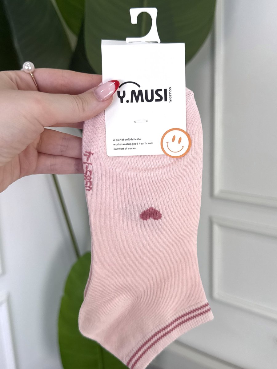 Chaussettes Rose