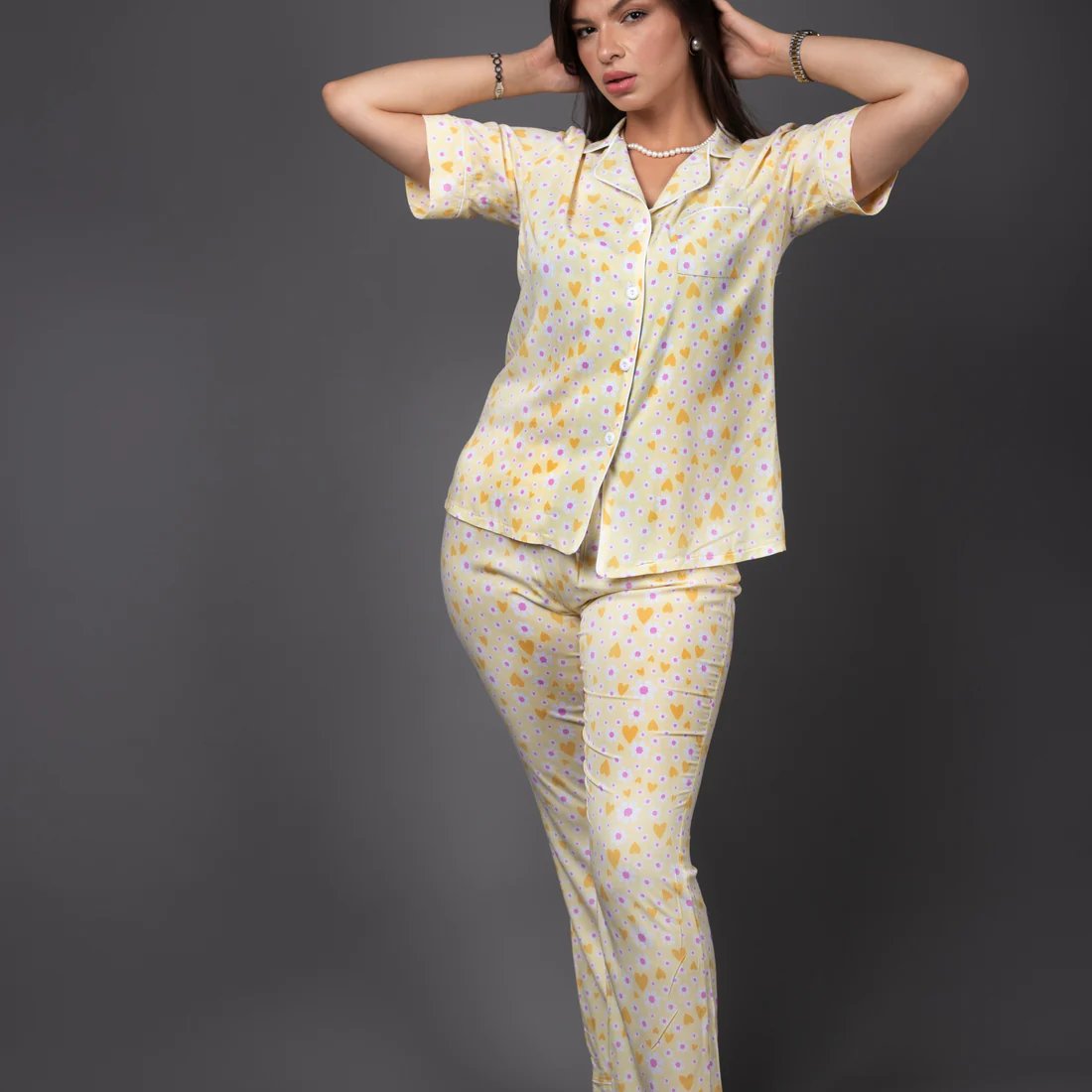 Pyjama Corazón Jaune