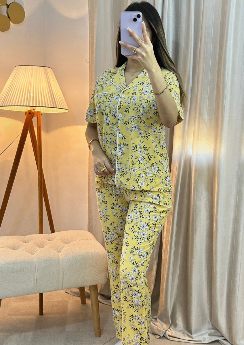 Pyjama Floral Kiwi