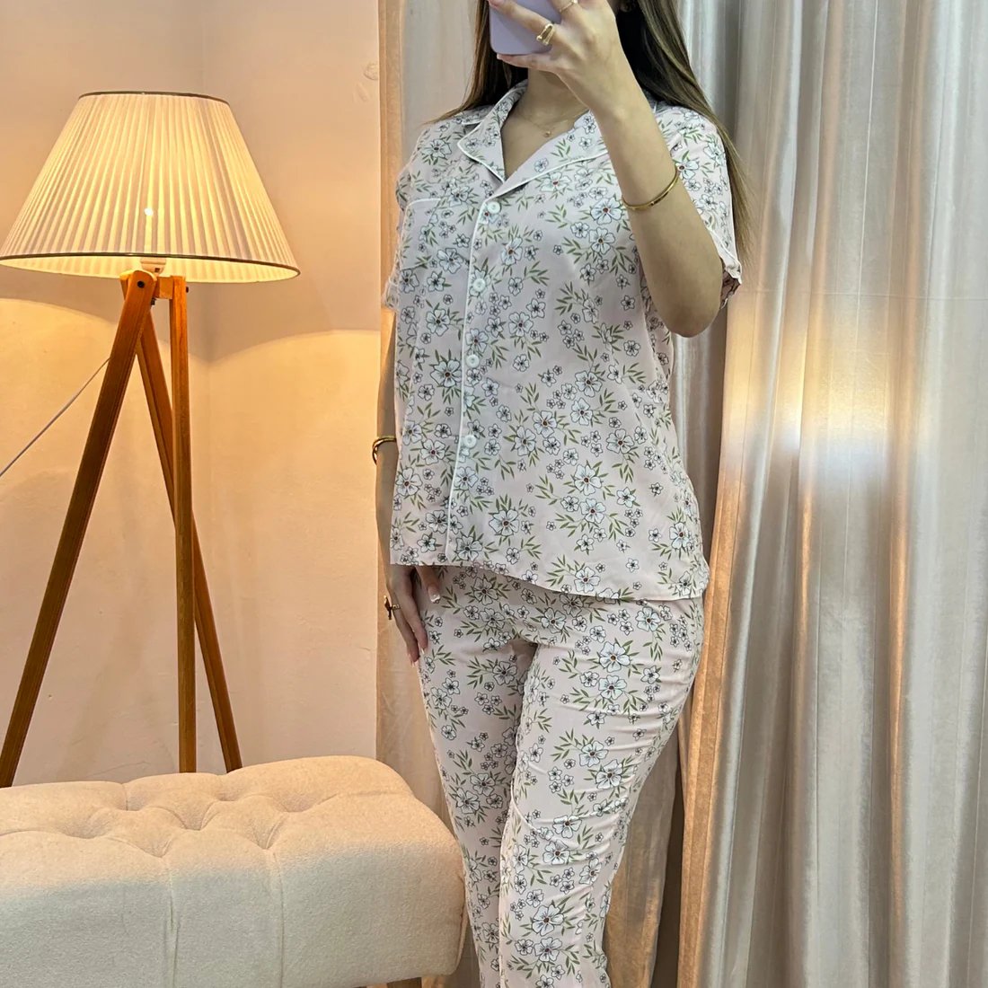 Pyjama Floral Kiwi