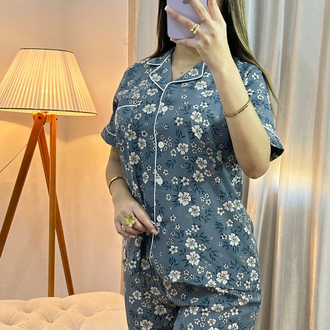 Pyjama Floral Kiwi