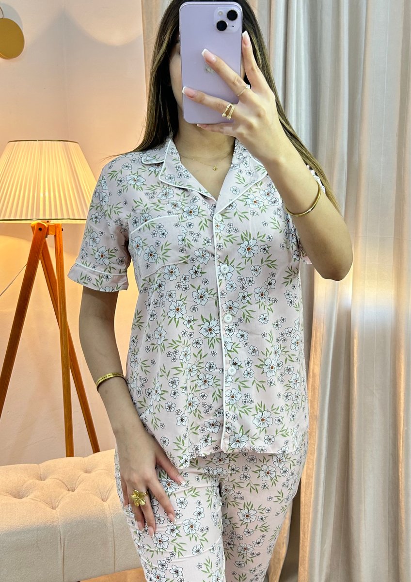Pyjama Floral Rose